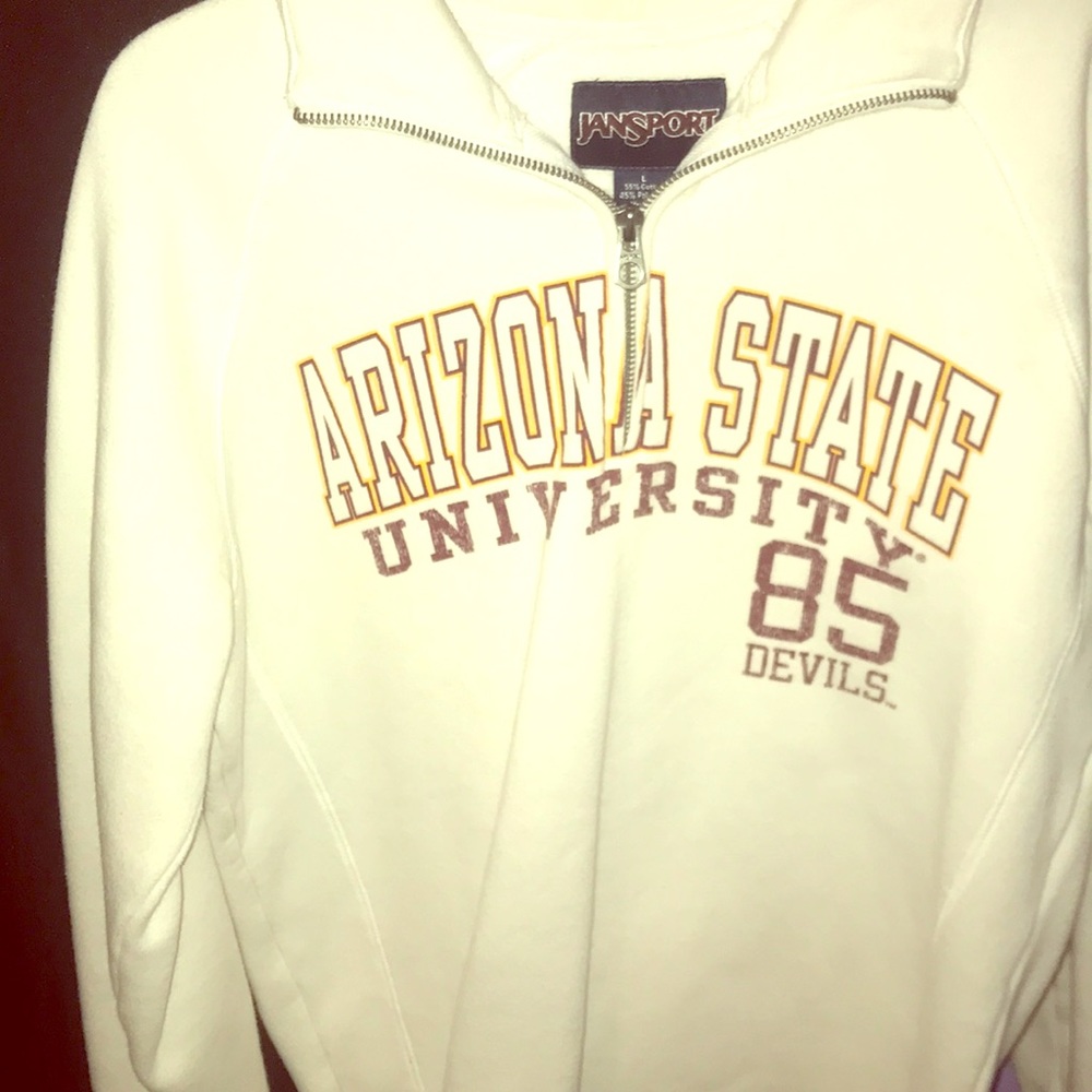 Arizona State University half zip pullover